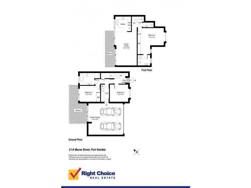 2/1A Marne Street, Port Kembla NSW 2505 Floorplan