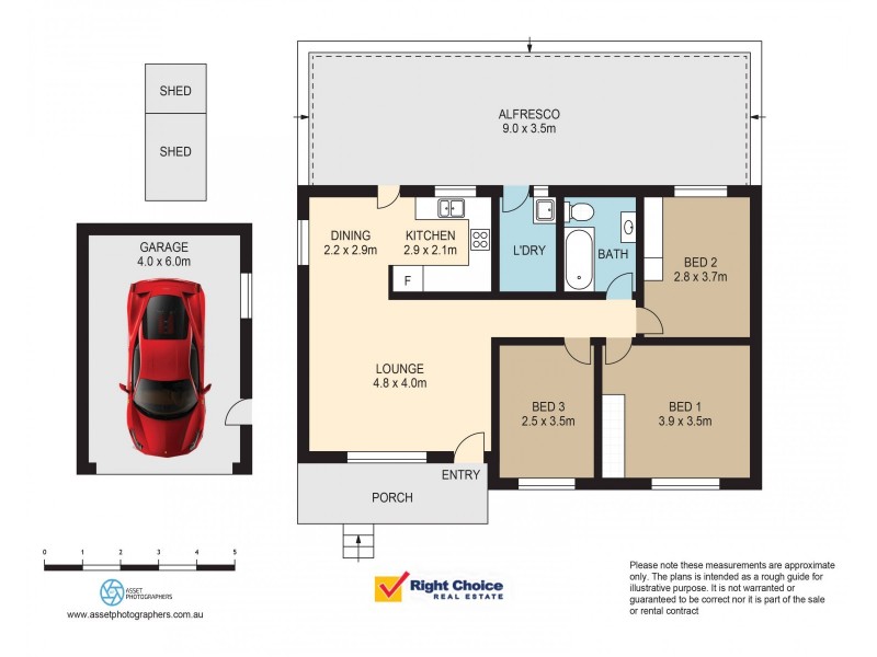 44 Sammat Avenue, Barrack Heights NSW 2528 Floorplan