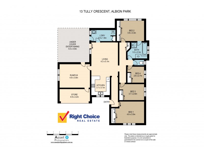 13 Tully Crescent, Albion Park NSW 2527 Floorplan