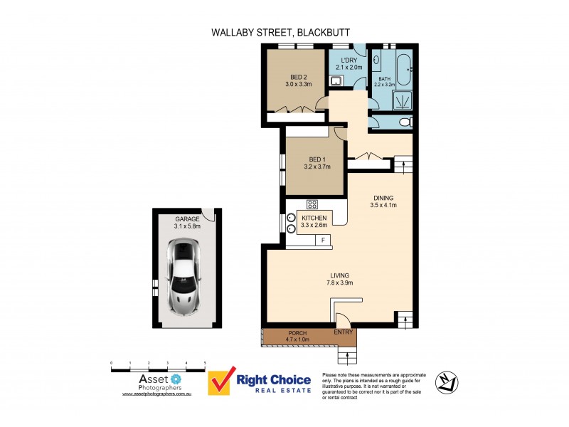 1/34 Wallaby Street, Blackbutt NSW 2529 Floorplan