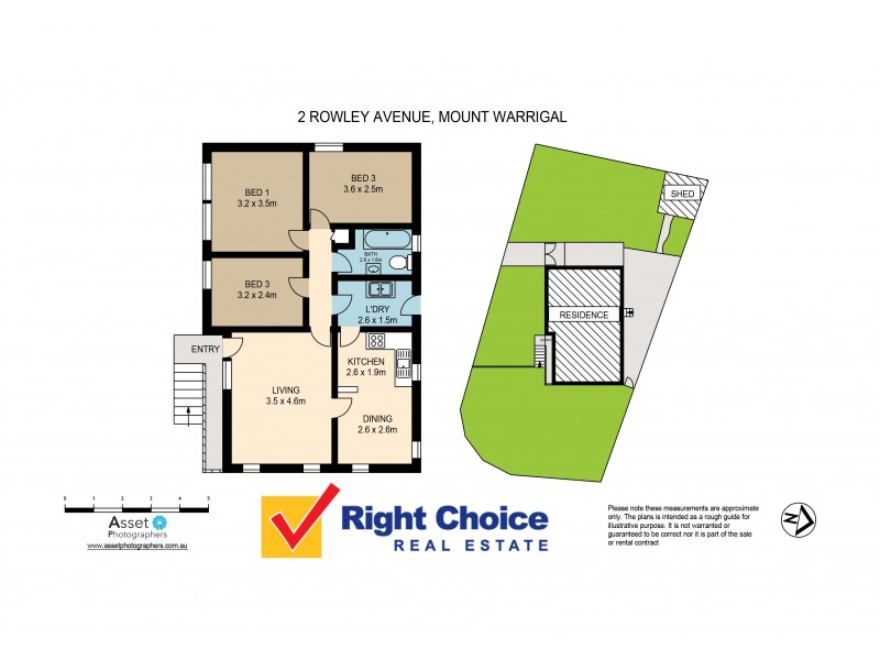 2 Rowley Avenue, Mount Warrigal NSW 2528 Floorplan