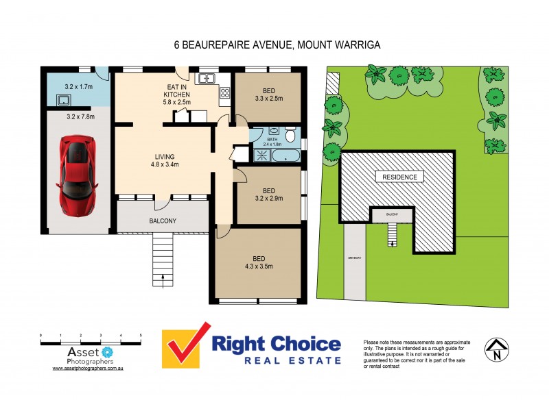6 Beaurepaire Avenue, Mount Warrigal NSW 2528 Floorplan