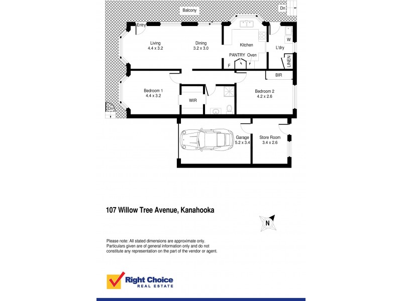 107 Willow Tree Avenue, Kanahooka NSW 2530 Floorplan