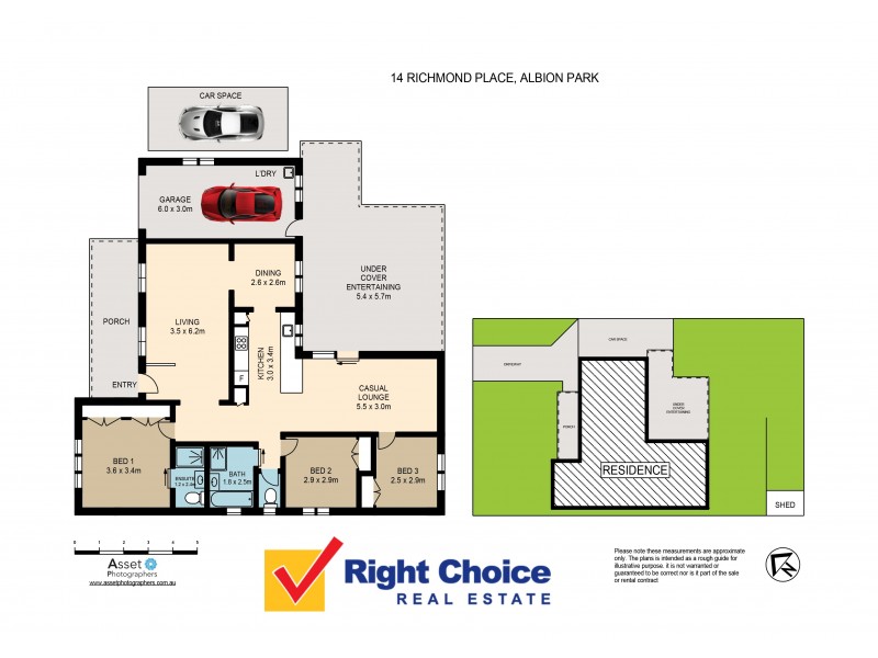 14 Richmond Place, Albion Park NSW 2527 Floorplan