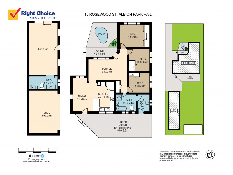 10 Rosewood Street, Albion Park Rail NSW 2527 Floorplan