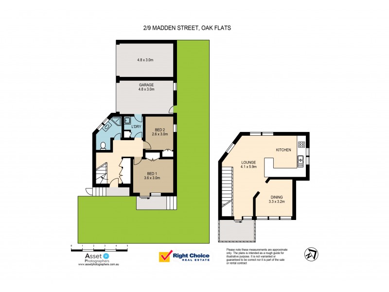 2/9 Madden Street, Oak Flats NSW 2529 Floorplan