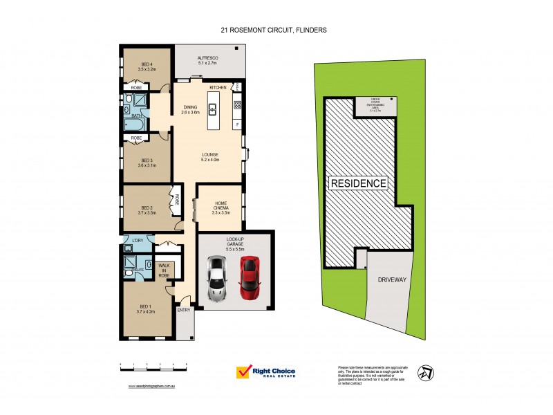 21 Rosemont Circuit, Flinders NSW 2529 Floorplan