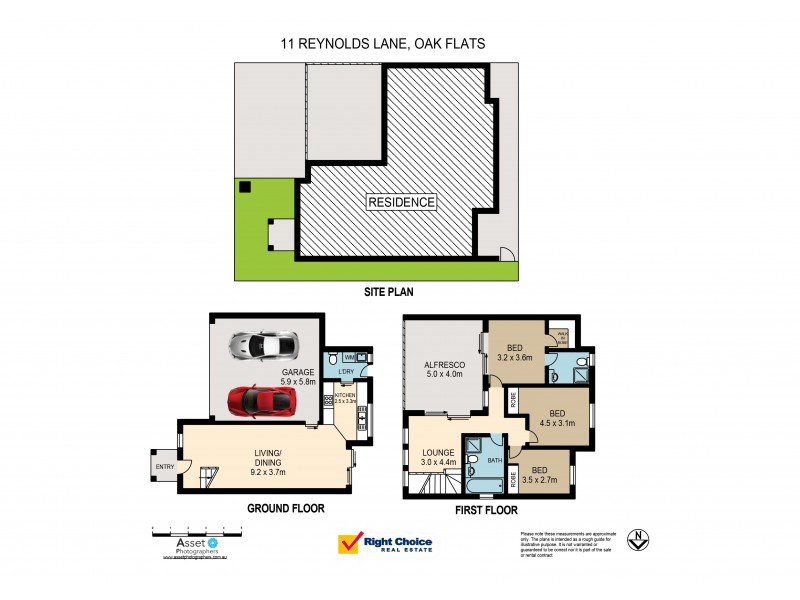11 Reynolds Lane, Oak Flats NSW 2529 Floorplan