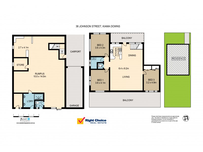 38 Johnson Street, Kiama Downs NSW 2533 Floorplan