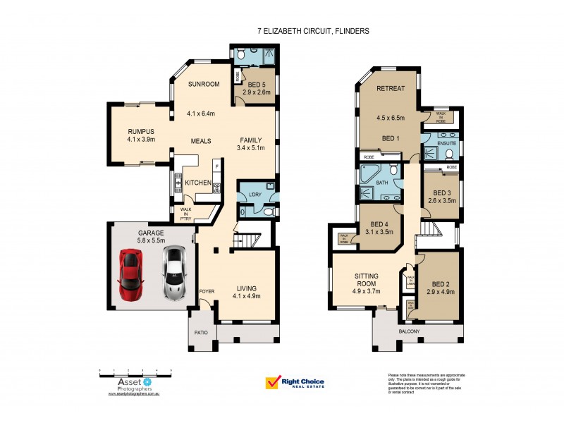7 Elizabeth Circuit, Flinders NSW 2529 Floorplan