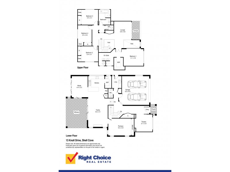 13 Knoll Drive, Shell Cove NSW 2529 Floorplan