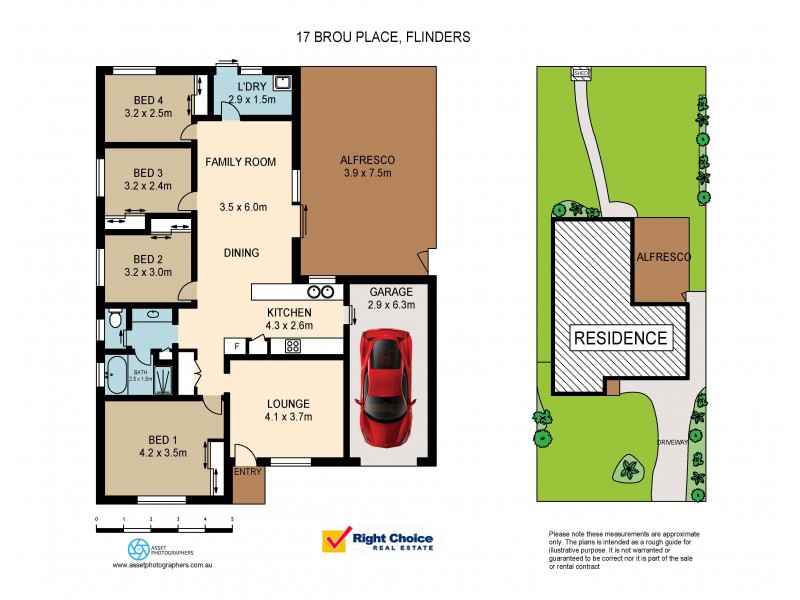 17 Brou Place, Flinders NSW 2529 Floorplan