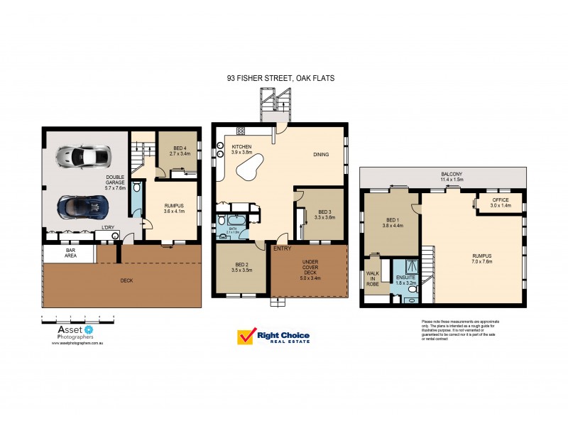 93 Fisher Street, Oak Flats NSW 2529 Floorplan