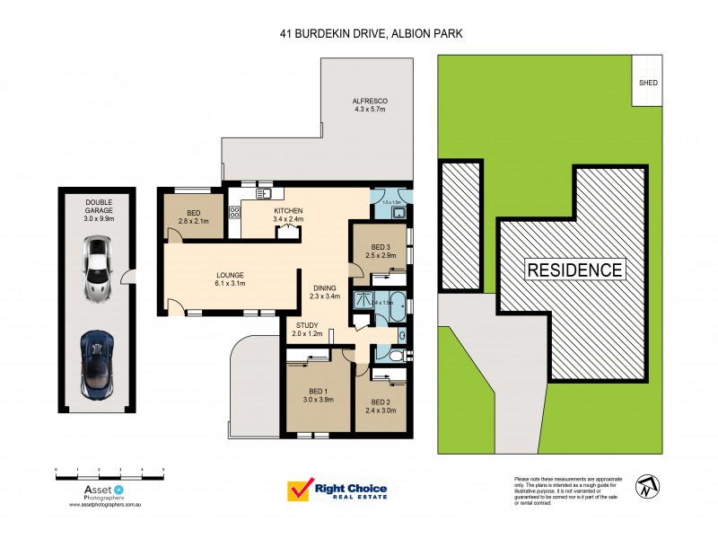 41 Burdekin Drive, Albion Park NSW 2527 Floorplan