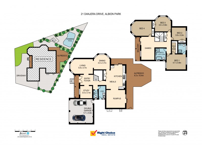 21 Danjera Drive, Albion Park NSW 2527 Floorplan