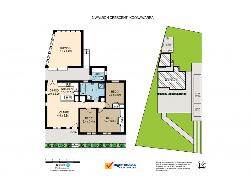 13 Walbon Crescent, Koonawarra NSW 2530 Floorplan