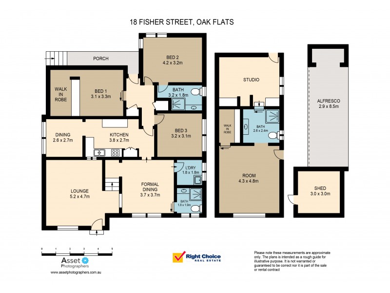 18 Fisher Street, Oak Flats NSW 2529 Floorplan