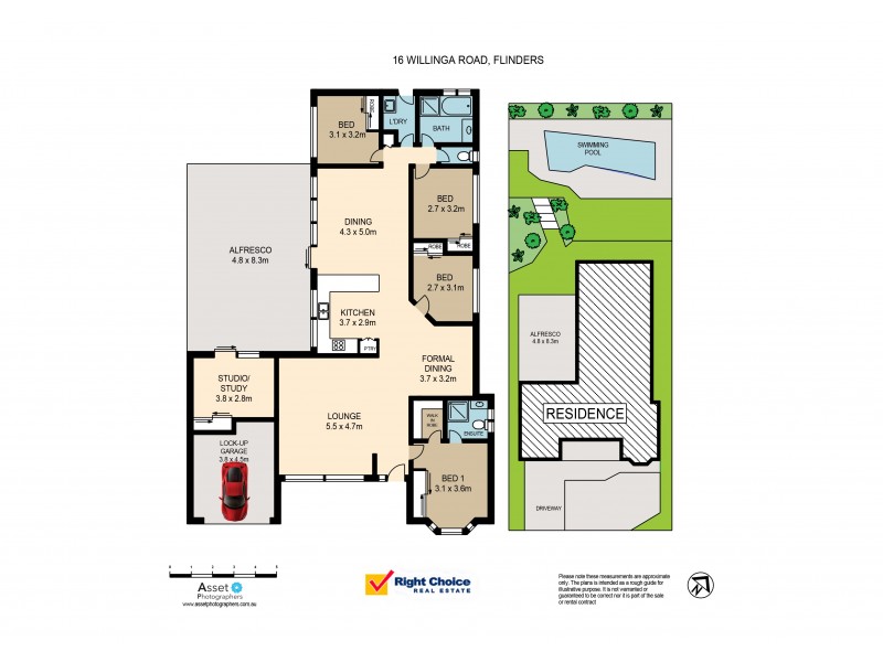 16 Willinga Road, Flinders NSW 2529 Floorplan