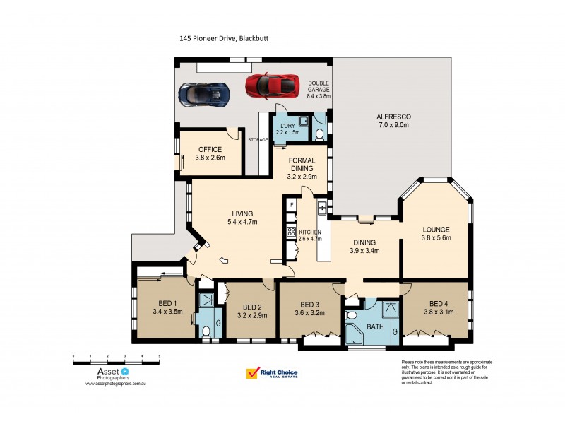 145 Pioneer Drive, Blackbutt NSW 2529 Floorplan