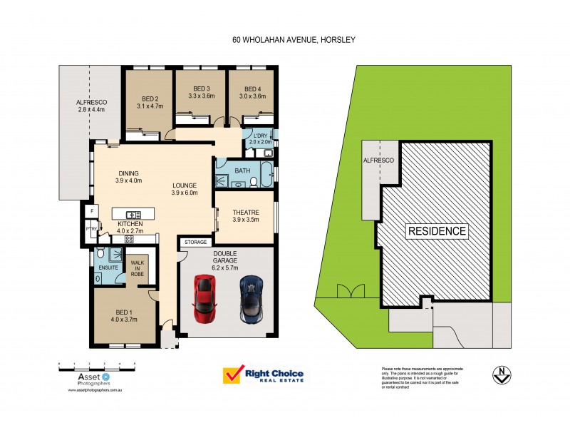 60 Wholahan Avenue, Horsley NSW 2530 Floorplan