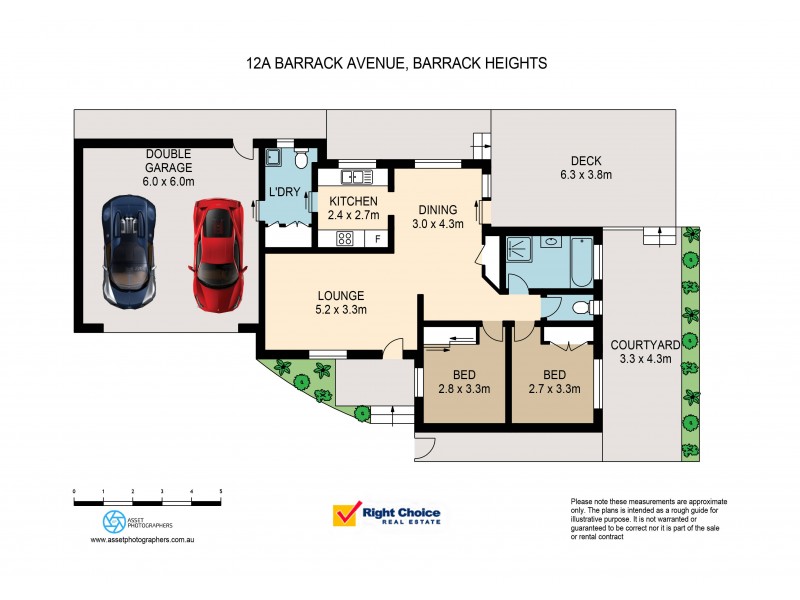 12a Barrack Avenue, Barrack Heights NSW 2528 Floorplan