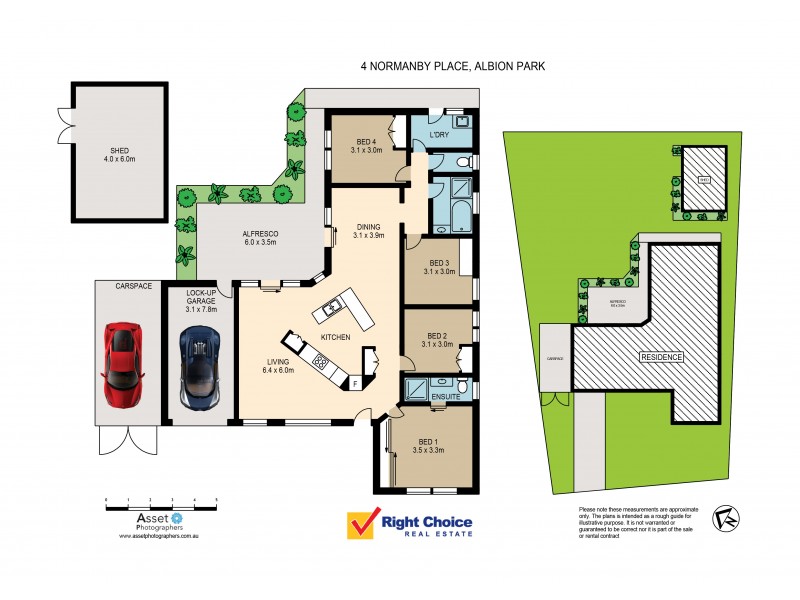 4 Normanby Place, Albion Park NSW 2527 Floorplan