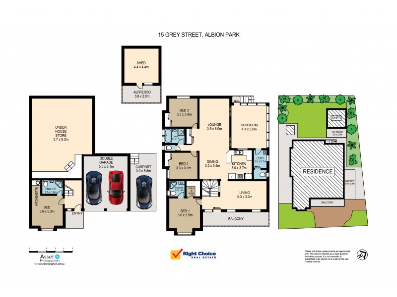 15 Grey Street, Albion Park NSW 2527 Floorplan