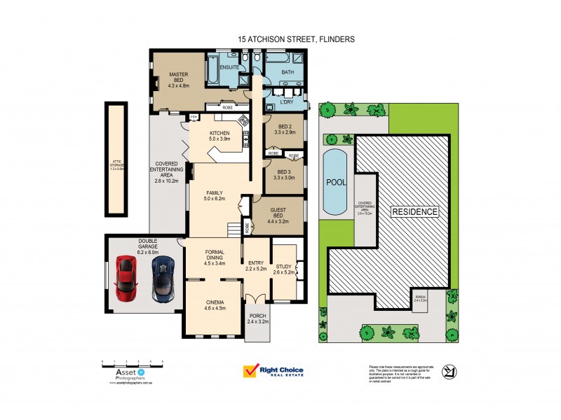 15 Atchison Street, Flinders NSW 2529 Floorplan