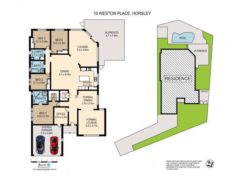 10 Weston Place, Horsley NSW 2530 Floorplan