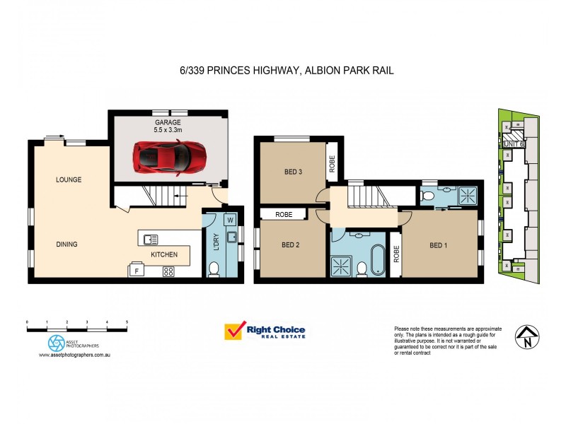 6/339 Princes Highway, Albion Park Rail NSW 2527 Floorplan