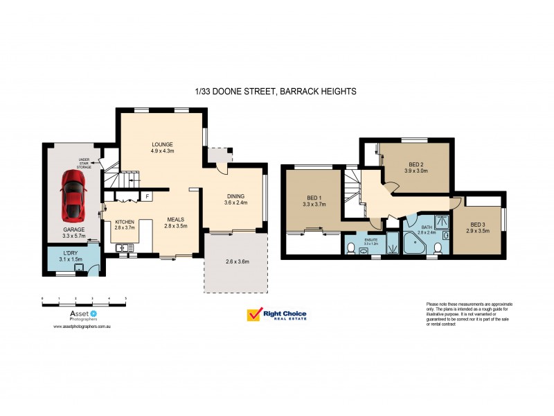 1/33 Doone Street, Barrack Heights NSW 2528 Floorplan