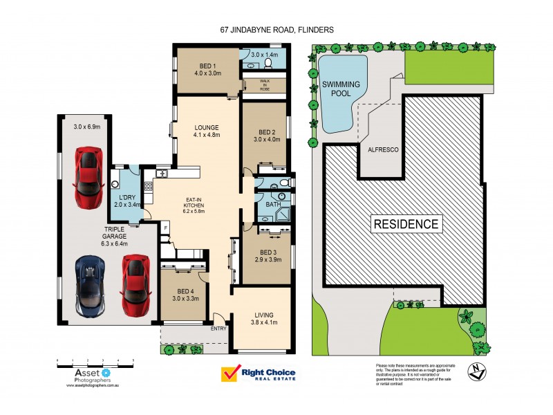67 Jindabyne Road, Flinders NSW 2529 Floorplan