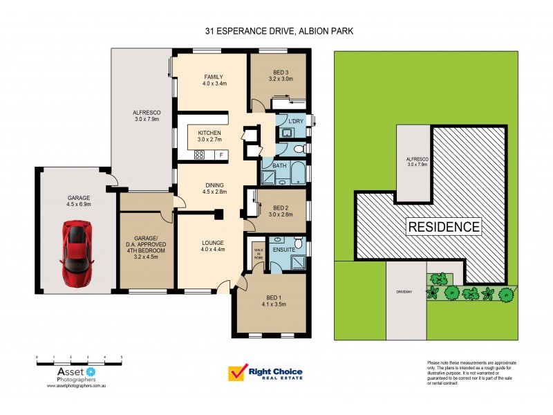 31 Esperance Drive, Albion Park NSW 2527 Floorplan
