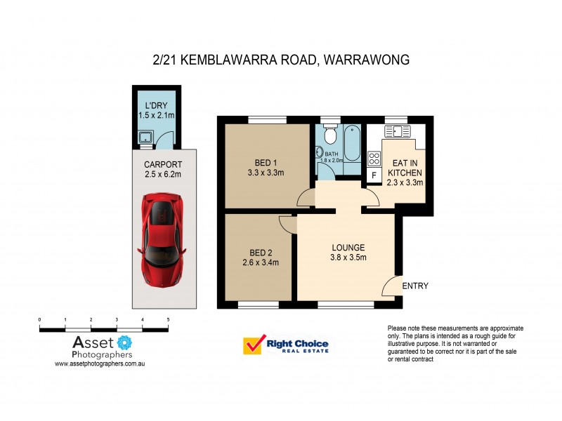 2/21 Kemblawarra Road, Warrawong NSW 2502 Floorplan