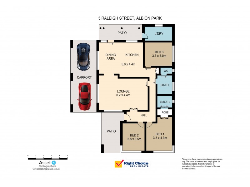 5 Raleigh Street, Albion Park NSW 2527 Floorplan