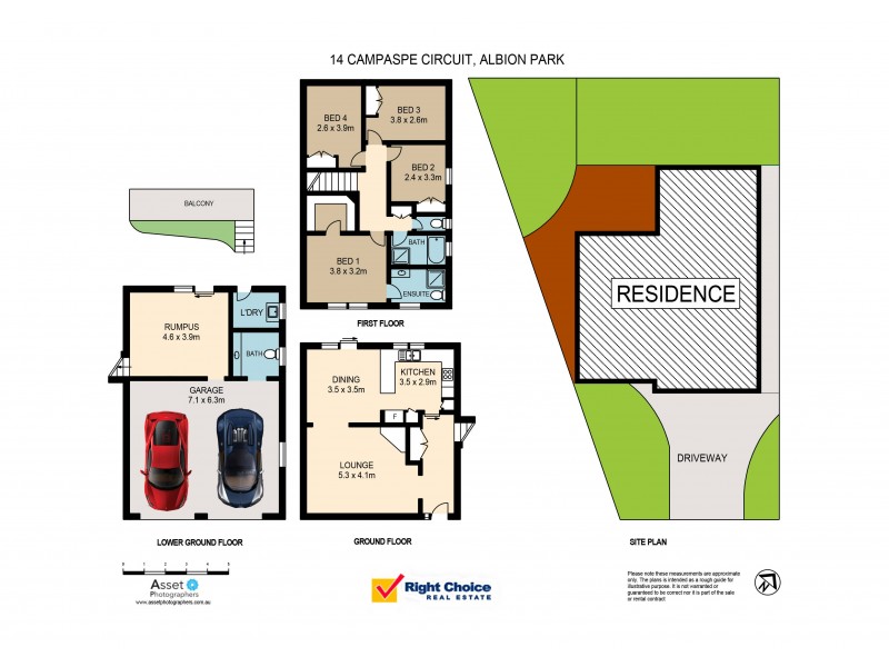 14 Campaspe Circuit, Albion Park NSW 2527 Floorplan
