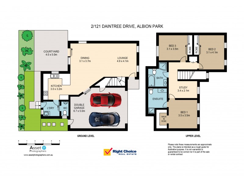 2/121 Daintree Drive, Albion Park NSW 2527 Floorplan