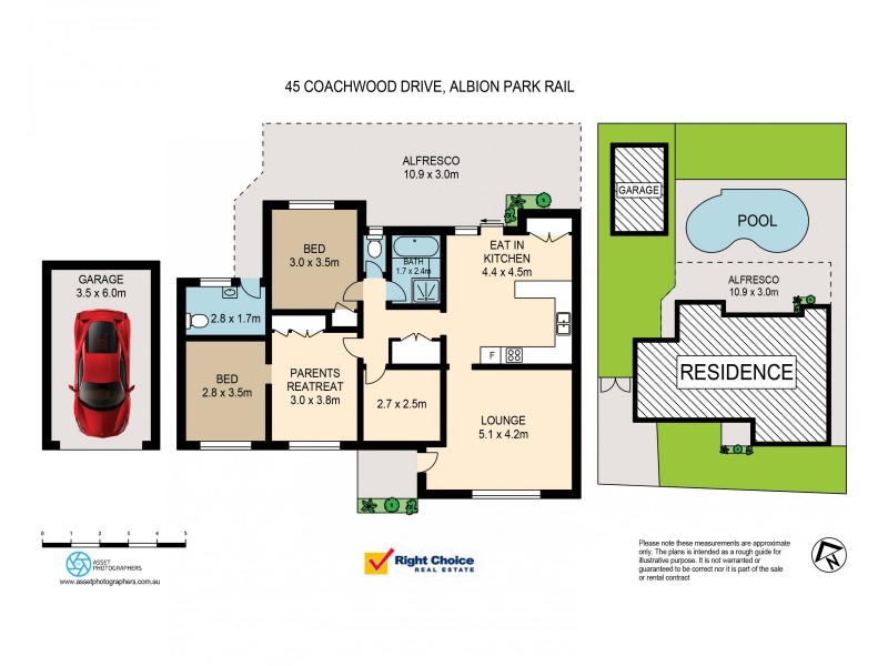 45 Coachwood Drive, Albion Park Rail NSW 2527 Floorplan
