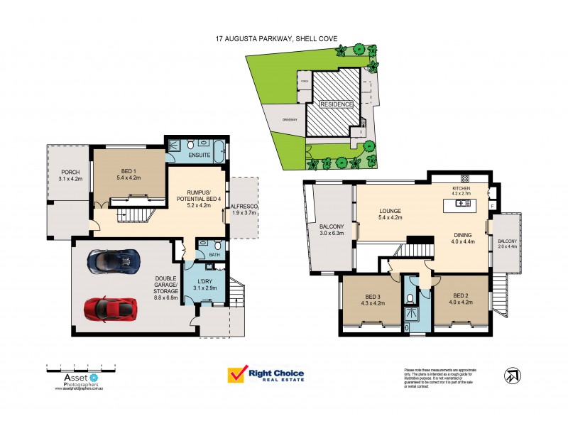 17 Augusta Parkway, Shell Cove NSW 2529 Floorplan