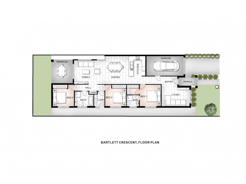 5 Bartlett Crescent, Calderwood NSW 2527 Floorplan