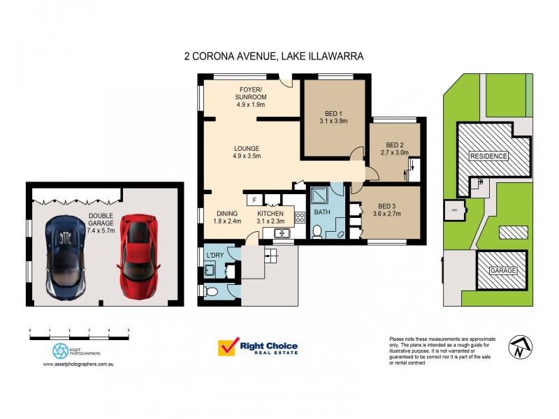 2 Corona Avenue, Lake Illawarra NSW 2528 Floorplan