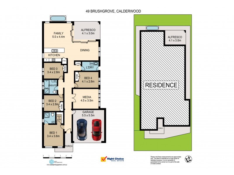 49 Brushgrove Circuit, Calderwood NSW 2527 Floorplan