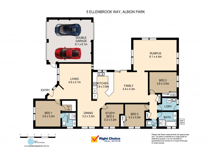 5 Ellenbrook Way, Albion Park NSW 2527 Floorplan