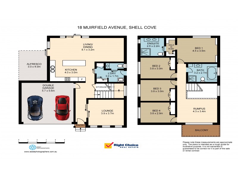 18 Muirfield Avenue, Shell Cove NSW 2529 Floorplan
