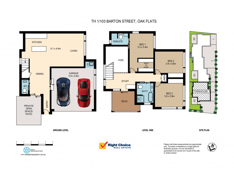 1-3/103 Barton Street, Oak Flats NSW 2529 Floorplan