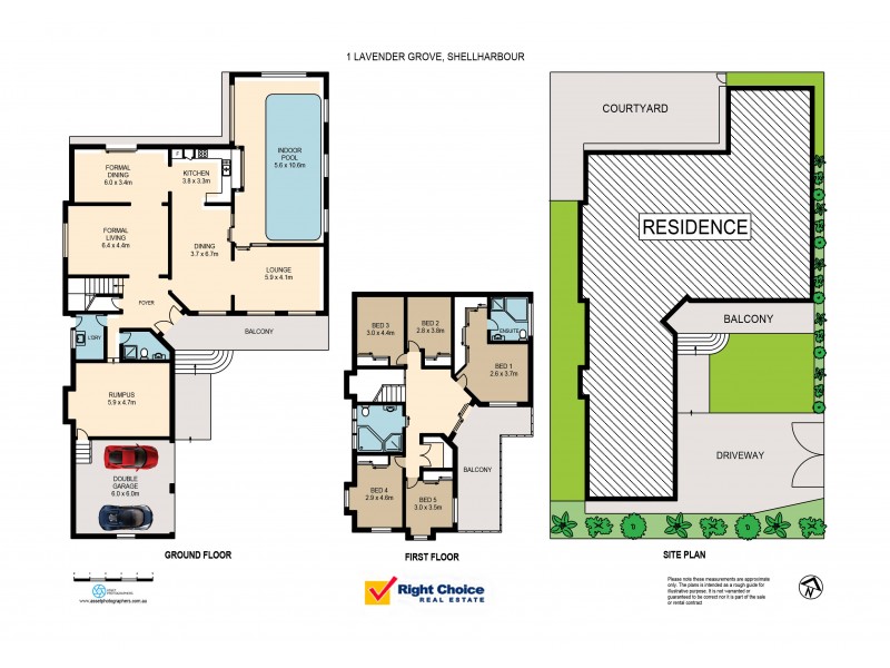 1 Lavender Grove, Shellharbour NSW 2529 Floorplan