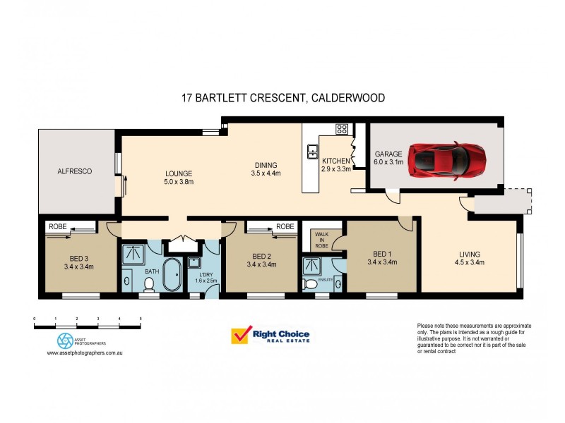 17 Bartlett Crescent, Calderwood NSW 2527 Floorplan