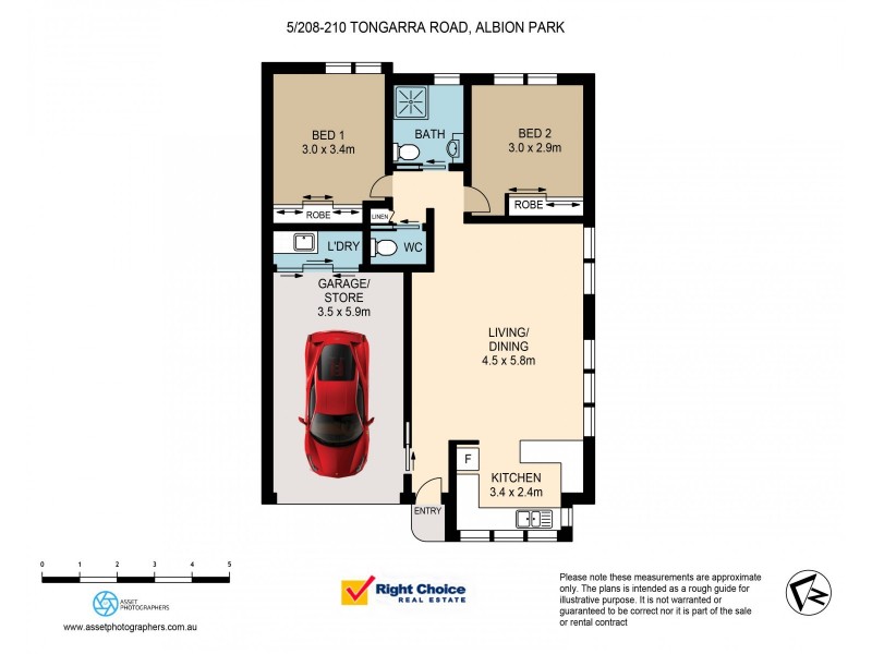 5/208-210 Tongarra Road, Albion Park NSW 2527 Floorplan