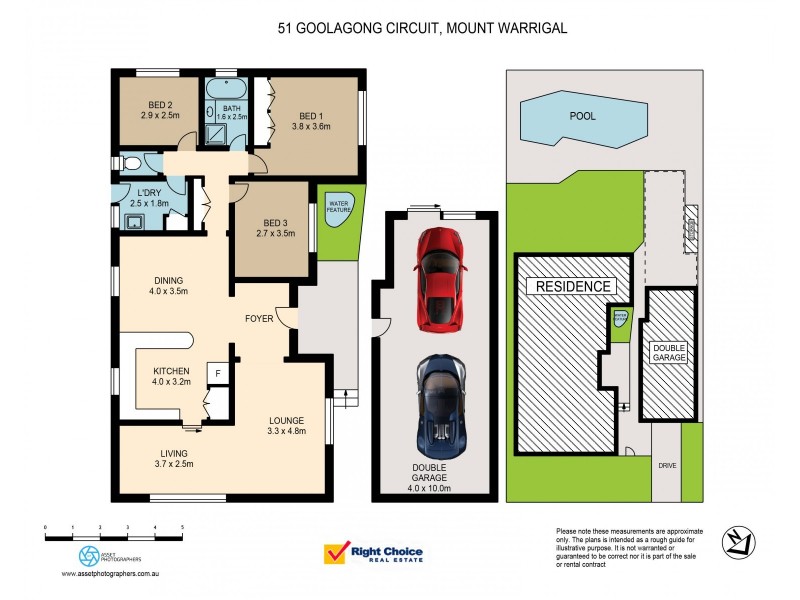 51 Goolagong Circuit, Mount Warrigal NSW 2528 Floorplan