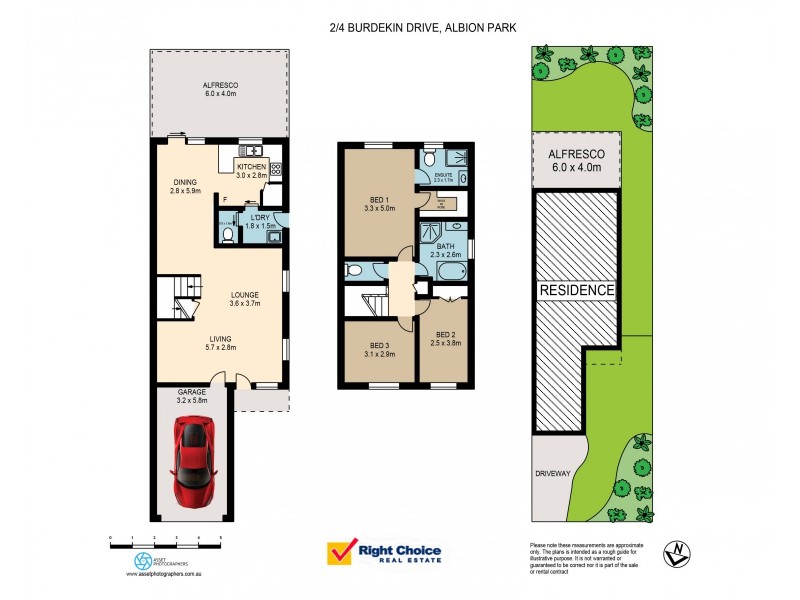 2/4 Burdekin Drive, Albion Park NSW 2527 Floorplan